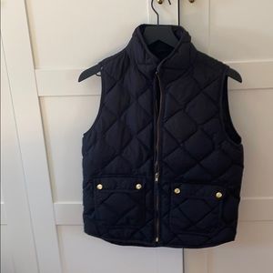 Jcrew Black Vest